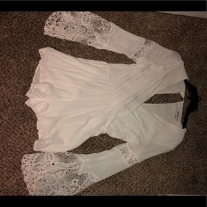 Charlotte Russe long sleeve romper